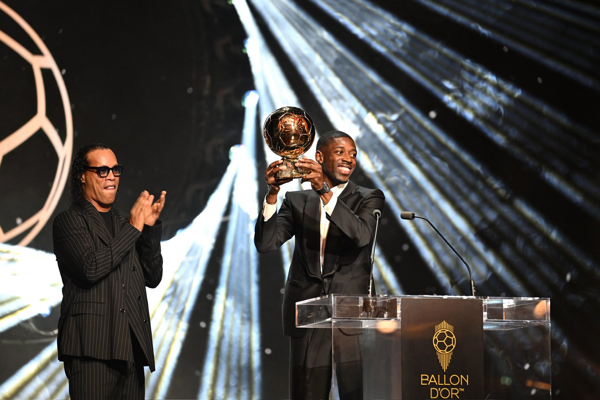 Ousmane Dembele Pemenang Ballon d'Or 2025